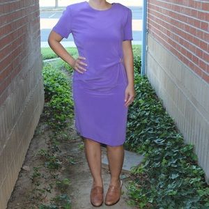 Purple vintage David Warren Dress size 12